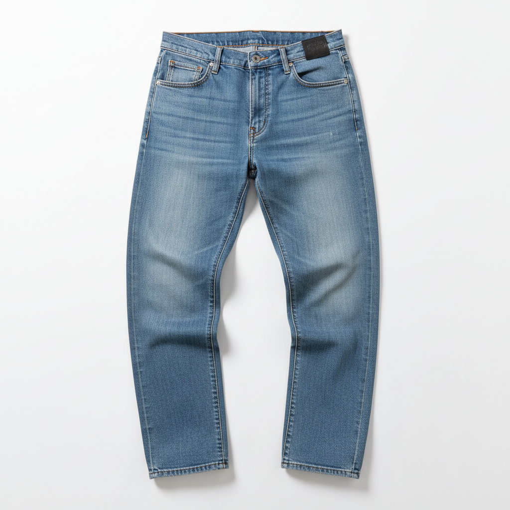 Relaxed Fit Light Blue Jeans
